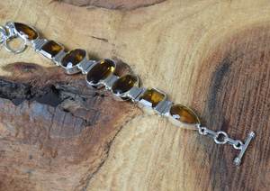 Smoky <b>Quartz</b> 925 Sterling Silver Adjustable <b>Bracelet</b> Handmade Gemstone Jewelry Women Elegant Fashion Gift - Product Image 5