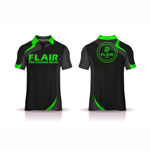 Gran oferta de algodón 100% para hombre, camiseta Polo personalizada de buena calidad, Color sólido, estilo informal, patrón, 180g, tela, peso frontal - Product Image 4