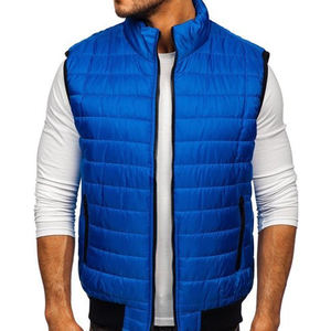 Chaleco acolchado impermeable de alta calidad personalizado nuevo invierno cómodo al por mayor para chaqueta de hombre - Product Image 1