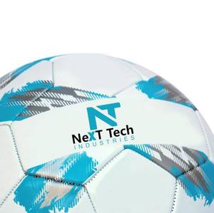 Balón de entrenamiento de fútbol de Next Tech Industries, material de PU para fines de entrenamiento con diseño personalizado y logotipo personalizado - Product Image 6