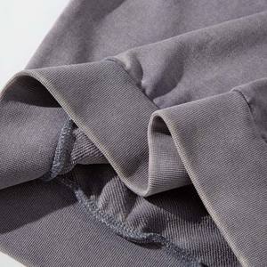 Novedades 2025: Sudaderas Básicas para Hombre, Cuello Redondo, 100% Algodón, Estilo Vintage, Lavado Ácido, Efecto Desgastado, Forro Térmico - Product Image 6