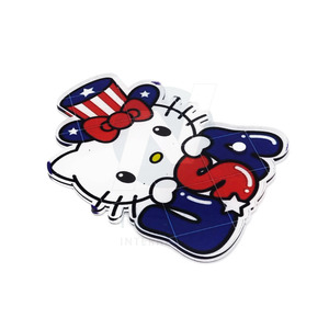 Placa magnética personalizable para hacer pestañas, nuevo azulejo de pestañas Hello Kitty de EE. UU. con logotipo personalizado, uso de belleza, herramienta de pegamento Acrílico - Product Image 4