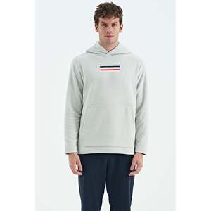 เสื้อสเวตเชิ้ตผู้ชาย Air Jones รุ่น Stone Fleece Pullover - เสื้อโพลีเอสเตอร์อุ่นสบาย คอกลม แขนยาว - รุ่น 88301 - Product Image 3