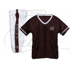 Ensemble d'uniformes de football américain pour enfants de haute qualité à bas prix, respirant, taille plus, 100% polyester, vêtements de sport à séchage rapide - Product Image 3