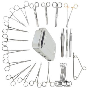 Juego de instrumentos ortopédicos veterinarios de 23 piezas, estándar de seguridad de fuente de alimentación manual, para paquete de esterilización, instrumentos quirúrgicos, uso médico - Product Image 3