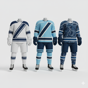 Uniforme de Hockey sobre Hielo Personalizado 2026 |   Conjunto de Uniforme Deportivo Sublimado Completo |   Proveedor de Ropa Deportiva al por Mayor - Product Image 4