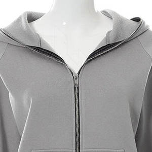 Sweat-shirts à capuche zippés doux pour femmes, couleurs personnalisables, tissu chaud et respirant pour l'hiver, streetwear pour les journées décontractées, logo frontal, à capuche - Product Image 3
