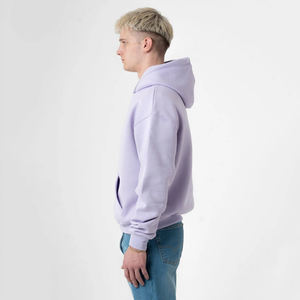 Sweat à capuche en coton 100% pour homme, vente en gros, poids lourd 500 g/m², logo brodé personnalisé, en vrac, surdimensionné, uni, hiver - Product Image 2