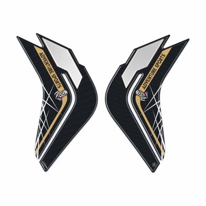 2 Pezzi Adesivi 3D in Gel per Protezione Laterale Compatibili con MOTO per HONDA AFRICA TWIN ADVENTURE 2019 - Product Image 1