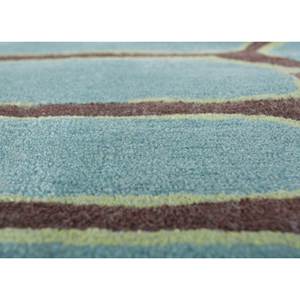 Tapis en laine vert tufté à la main Jaanwar Top-7227, motif abstrait pour usage domestique - Product Image 3