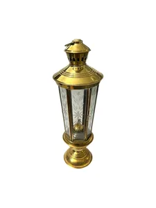 Brass Ship Anchor <b>Lantern</b> Antique Look Brass Metal Anchor Ship <b>Lantern</b> Handmade for Home Hotel Decor Use in Wholesale Price - Product Image 5