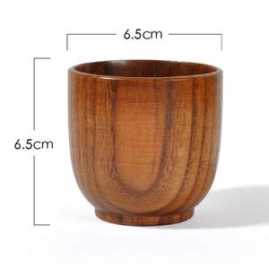 Taza de Madera Natural Hecha a Mano con Grano de Madera Real, Taza Ecológica para Té y Café para el Hogar, Cocina, Cafetería, Hotel, Regalos para Fiestas - Product Image 4