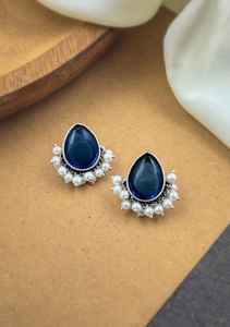 Pendientes de latón oxidado con gota de lágrima, pendientes de gota étnicos de inspiración Vintage para mujer, joyería bohemia de declaración, ropa informal y festiva - Product Image 4