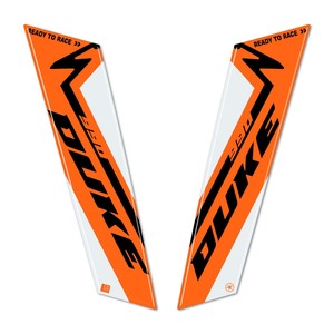 Adesivi in Gel 3D Personalizzati per Parafanghi e Protezioni Forcella Moto per KTM 990 Duke R 2025 - Product Image 2