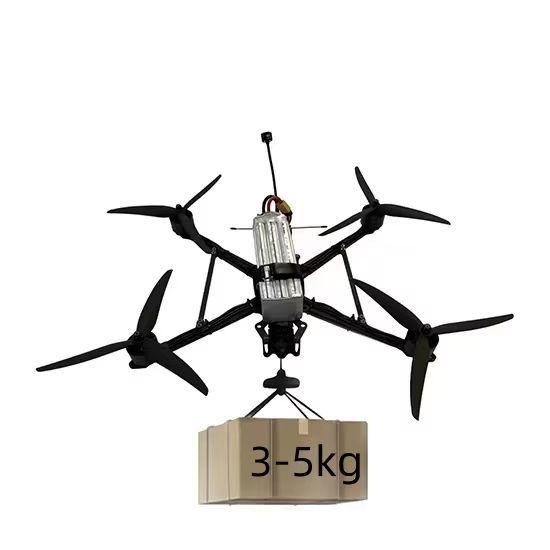 Best Quality 10-Inch FPV Commercial Drones with 20km Flight Distance 30 Minutes Flight Time 5kg Payload Capacity GPS Positioning