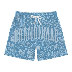 Pantalones cortos de sublimación deportivos de malla con cordón elástico impreso con diseño de logotipo bordado personalizado para hombres - Product Image 5
