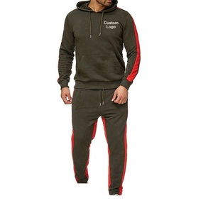 Mono Riders Custom Unisex Streetwear Winter Hoodie Sweat <b>Pant</b> Set Embroidery Applique Distressed Sun Faded Acid Wash Tracksuit - Product Image 3