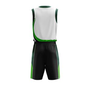 Uniforme de baloncesto con estampado de sublimación de poliéster 100% unisex con estampado de logotipo personalizado - Product Image 2
