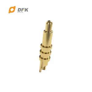 6.7 mm Height 5.5 mm Gold Plated Pogo Pins For Electrical