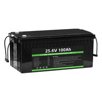 Paket Baterai LiFePO4 24V 100Ah 8S1P Lithium Iron Phosphate Penyimpanan Energi Surya ESS Kelautan Cadangan Rumah RV UPS OEM ODM BMS