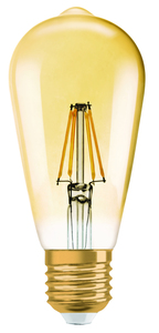 Lámpara LED Osram Vintage 1906 Crystal Pear E27 4W 2400K 410Lm. (Osram 091377) - Product Image 1