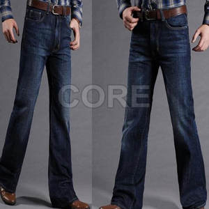 Latest Style Men's Flared Jeans <b>Pants</b> Wholesale New Arrival Cheap Price Washed Men's <b>Pants</b> - Product Image 2