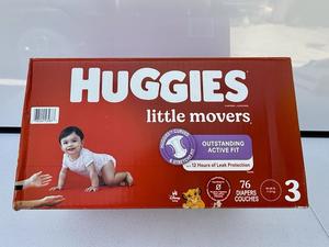 Huggies Plus Little Snugglers Couches Tailles 1-2 Sélectionnez la taille et le nombre en vrac Super qualité et première livraison - Product Image 2