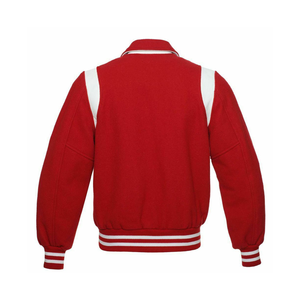 Chaquetas con letras de color personalizado de alta calidad para hombre con cuello levantado para invierno con logotipo frontal ajuste cómodo - Product Image 3
