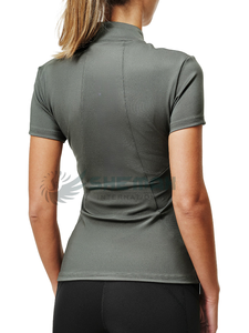 Camisa ligera para montar a caballo para mujer, ropa de montar elástica duradera, ropa ecuestre cómoda y transpirable para uso informal - Product Image 2