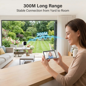 Anicebb ABM590 Moniteur bébé portable 5 pouces avec batterie intégrée, caméra <span class=keywords><strong>sans</strong></span> fil 720P, vision nocturne longue portée, audio bidirectionnel - Product Image 5