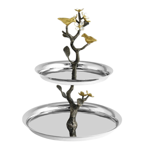 Soporte para Pastel de Metal Chapado en Oro de Moda con Base para Decoración de Mesa de Fiesta de Cumpleaños, Soportes para Servir Alimentos y Aperitivos - Product Image 5