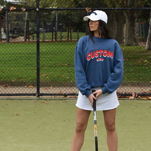 Venta al por mayor de tops de invierno de las mujeres personalizadas patrón sólido Sudadera de punto con bordado otoño para Puff estampado de longitud corta - Product Image 4