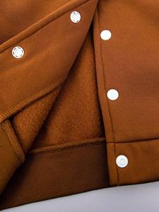 Nouvelle veste universitaire en toile 100% laine à col montant personnalisée pour hommes, hiver, tailles et couleurs personnalisables - Product Image 3