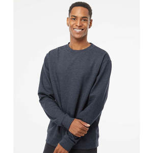 Sudadera Deportiva de Manga Larga para Hombre, Cuello Redondo, Algodón, Estilo Casual, Ajustada, con Parches, Suave - Product Image 4