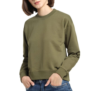 Sudadera de Forro Polar para Mujer, Diseño Personalizado, Informal, Ligera, de Invierno, Nueva Colección, Algodón y Poliéster - Product Image 4