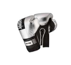 Gants de boxe en cuir véritable à lacets, de 8 à 12 onces, au meilleur prix - Product Image 3