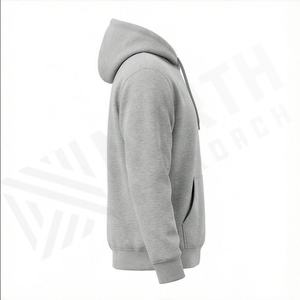 Sweat-shirt unisexe 400 GSM épais, prix d'usine, vente en gros, impression de logo personnalisée, vêtements chauds en polaire de qualité supérieure - Product Image 3