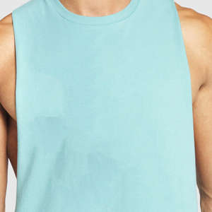 Nouveau été hommes Fitness décontracté sans manches gilet musculation Gym Stringer débardeurs Oem haute qualité hommes débardeurs musculation - Product Image 5