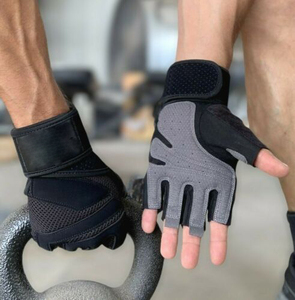 Gants de fitness professionnels, gants d'entraînement antidérapants avec paume rembourrée, gants d'entraînement avec protection du poignet - Product Image 3