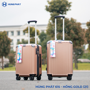 Élégance comparable Abs Pc 615 valises ensemble de bagages métal protéger valise d'angle de luxe serrure à Code à 3 chiffres Hung Phat Vietnam - Product Image 4