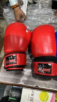Gants d'entraînement en cuir de qualité supérieure avec sangle de poignet réglable et fermeture à enfiler pour la pratique de la boxe, taille universelle, à partir de 8 ans