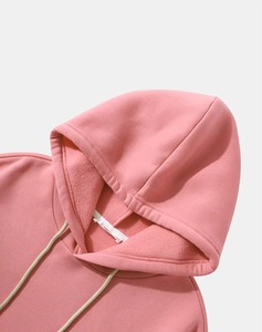 Vente en gros d'usine Sweat-shirt à capuche streetwear d'hiver coupé et cousu Hommes Femmes Unisexe 100% coton Écologique Séchage rapide Sweat-shirt en polaire - Product Image 4