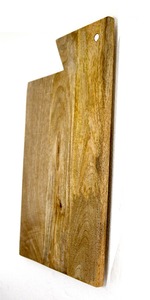 Tabla de cortar rectangular ecológica de madera maciza de Acacia apta para lavavajillas, 1,5 cm de grosor para uso en la cocina, frutas, pizza, picar - Product Image 5