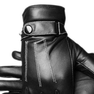 ถุงมือออกกำลังกายหนังสีดำระบายอากาศได้ดีปรับแต่งได้ - Product Image 2