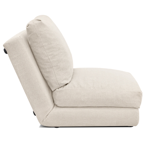 EVERGREENWEB Divano Letto Futon Moderno Senza Braccioli e Schienale, Pieghevole a 5 Livelli, Pouf Comodo 2-in-1 Convertibile Singolo con Rivestimento Rimovibile - Product Image 3