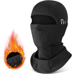 Máscara de pasamontañas de tela transpirable con logotipo personalizado para adultos para deportes de invierno, motociclismo, actividades al aire libre, pesca - Product Image 1