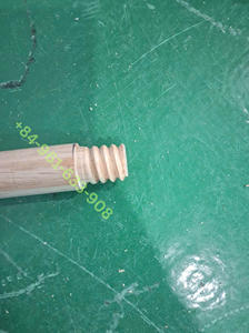 MEILLEURE VENTE Manche de balai et de vadrouille en bois naturel durable-Accessoires d'outils de nettoyage de conception simple - Product Image 2