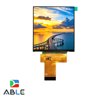 Pantalla LCD TFT Inteligente para el Hogar de 4 Pulgadas Cuadradas 720x720 IPS SPI+RGB de 50 Pines y 300 cd/m2 con Panel Táctil Capacitivo Opcional