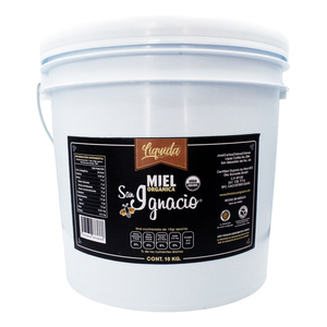 ถังน้ำผึ้งเหลว5กก. San ignacio ออร์แกนิก | บริสุทธิ์100% | ไม่เติมแต่ง | ไม่ใช้ GMO | ดิบ - Product Image 1