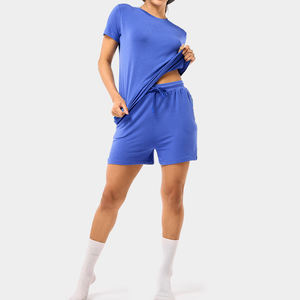 Women's Summer Sweat Jogger Athletic <b>Shorts</b> Custom Workout Breathable Plain Cotton-Wholesale <b>Shorts</b> for Women - Product Image 6